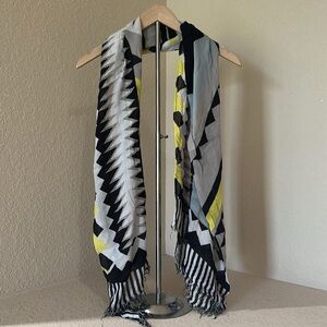 Express Geometric Print Scarf